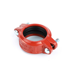 WFHSH High Quality 2-1/2&quot; Pipe Fittings <strong>Couplings</strong> for Fire Fighting Grooved Rigid <strong>Coupling</strong> UL FM Approved - Product Image 4