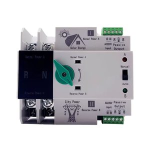2P 63A 100A <strong>125A</strong> ATS for PV and Inverter Dual Power Automatic Manual Transfer Selector <strong>Switches</strong> - Product Image 1