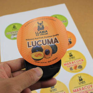 ملصقات سريعة الجودة قابلة للتدمير ، Dia 20: معايرة أمان دائرية <span class=keywords><strong>QA</strong></span> ملصقات مرت ، ملصقات بقعة <span class=keywords><strong>QA</strong></span> مرت قشرة البيض - Product Image 6