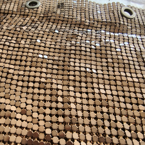 Nhà Máy Cung Cấp Kim Loại Sequin Màn Hình Rèm Kim Loại Fly Màn Hình Màn Hình Màn Hình Cho Cửa Sổ - Product Image 6