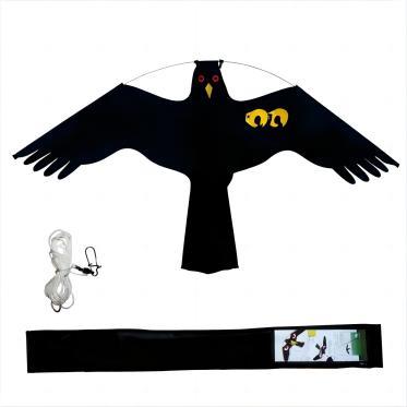 aquilone spaventa uccelli con artiglio giallo uccello nero (prezzo di un aquilone)