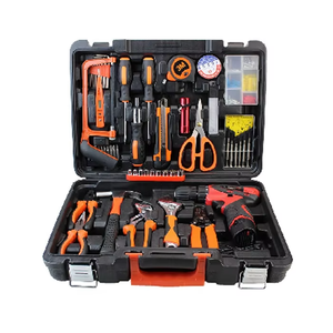 61 adet ev evrensel araç kiti seti el ölçüm musluk güç aracı seti - Product Image 1