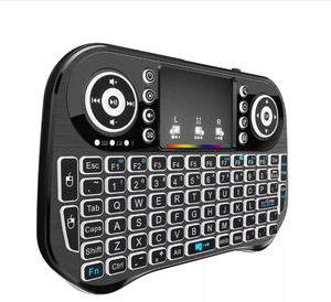 Teclado inalámbrico I10 retroiluminado para videojuegos, 2,4G + BT, Air Mouse, Touchpad, Control remoto para Android TV Box - Product Image 5