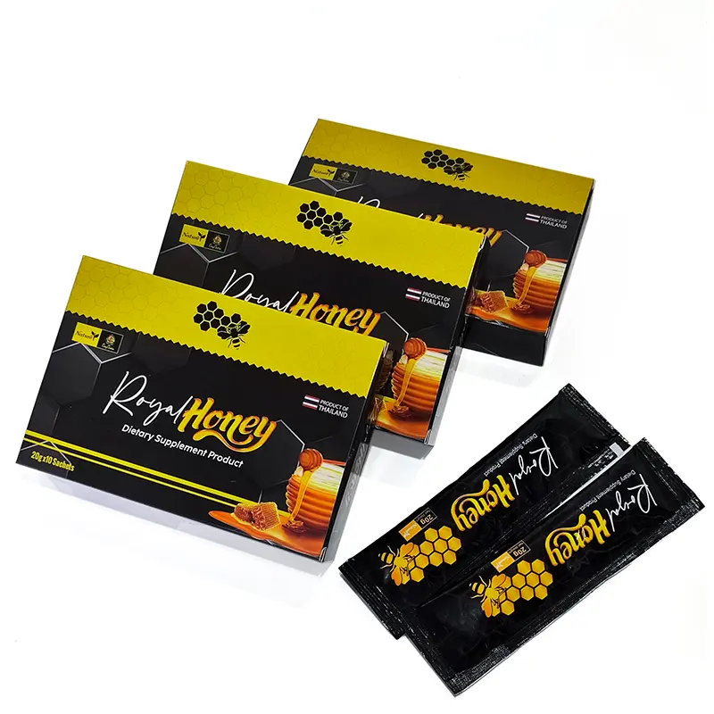 Suplemento Orgânico Oem Private Label Jaguar Power Royal Honey para Homens