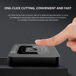 HHDMII Switcher Two-in-one-out 4k60Hz Split Screen HD 1-in-<strong>2</strong> Two-way Conversion Audio and <strong>Video</strong> <strong>Splitter</strong> - Product Image 5