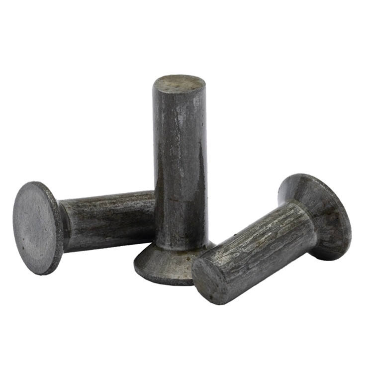 fraisée tête plate solide rivets