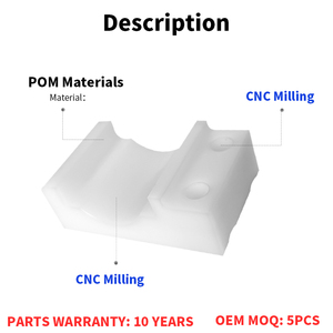 Высокопроизводительный POM PTFE пластик Cnc прецизионный токарный обрабатывающий центр детали для лабораторного испытательного оборудования - Product Image 2