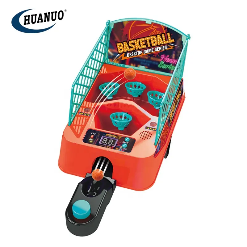 Máquina de baloncesto para niños, juguete de mesa de tiro con puntuación, novedad