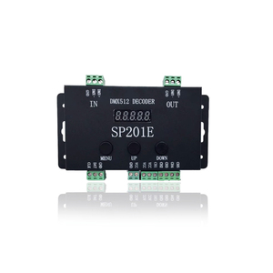 Заводская цена сигнала управления PWM 24 канала цифровой светодиодный DMX512 контроллер декодер для DMX RGB светодиодные полосы - Product Image 5