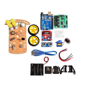 Akıllı araç kiti 2/4WD takip araba DIY kiti geliştirme kurulu ile araba şasi geliştirme kurulu sensörü - Product Image 2