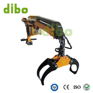 Ue silvicoltura Loging tedesco per il trasporto di legname idraulico autocaricante legname rimorchi per trattore macchina per la lavorazione del legno - Product Image 6