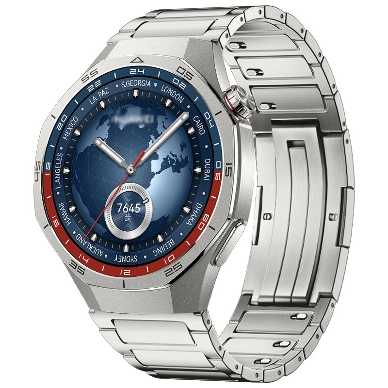 Solo correa plateada (reloj no incluido)