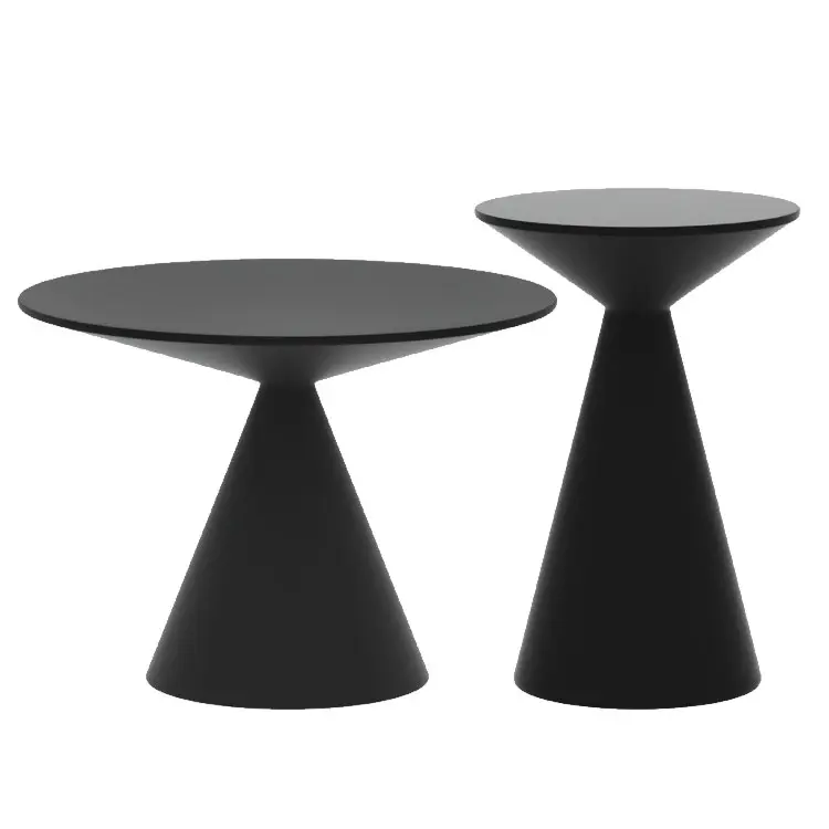 Lussuoso tavolino da tè rotondo in ferro artistico individuale moderno semplice soggiorno divano tavoli angolari