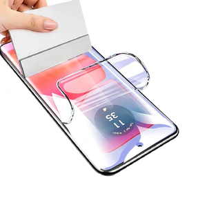 Nhà Sản Xuất Tự Chữa Bệnh Hydrogel TPU Bộ Nhớ Sửa Chữa Mềm Phim Điện Thoại Di Động Bảo Vệ Màn Hình Cho <span class=keywords><strong>Iphone</strong></span> 17 16 15 14 13 Pro Max - Product Image 1