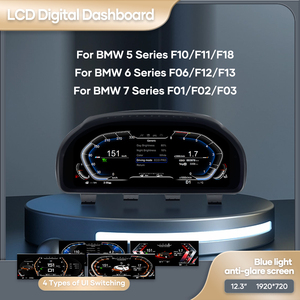 12.3'' Digital Dashboard for <strong>BMW</strong> 5 Series 6 Series 7 Series F01 F02 F03 F06 <strong>F07</strong> F10 LCD Panel Speedometer Virtual Instrument - Product Image 6