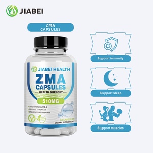Capsule ZMA per Adulti Personalizzate in Fabbrica, Supportano l'Immunità, Migliorano l'Assorbimento, Integratori Vitaminici, Servizi OEM/ODM - Product Image 1