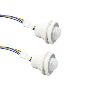 Interruptor de Sensor de movimiento Pir, dispositivo de detección infrarroja, pequeño, ajustable, AC110V, 220V - Product Image 1