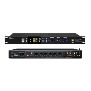 Bluetooth Digital Audio Processor with Microphone KTV Karaoke U <strong>Disk</strong> Music Display <strong>Mixer</strong> and Reverberator