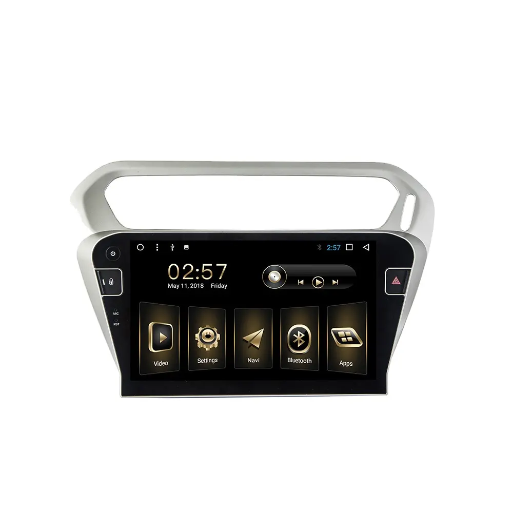 Wholesale Car Video Player with GPS Navigation Car Radio Multimedia Player For Citroen C-Elysee 2014