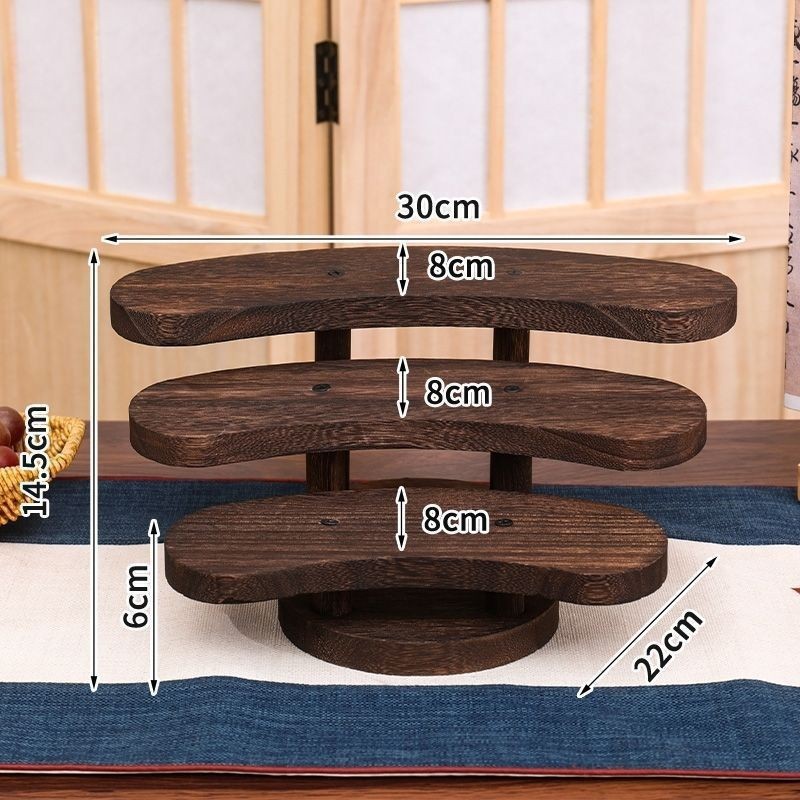 Three-tier storage shelf (bulk)