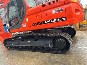 Motor Motor pompa dişlisi PLC ve rulman çekirdek bileşenleri ile Doosan 22 Ton paletli ekskavatör akıllı inşaat girişim