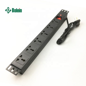 Güç anahtarı Network dolabı güç dağıtım ünitesi ile Bolein 6 yollu PDU 1.5U endüstriyel evrensel tip - Product Image 6