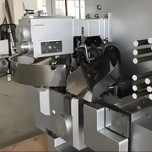 Factory Direct Hoch effiziente Edelstahl Tabletop Candy Double Twist Wrapping Machine für PE/CPP-Schokoladen verpackungen - Product Image 2