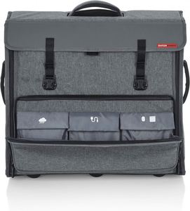 Muestra gratis funda EVA portátil con cremallera para llevar y almacenar una tableta/ordenador/portátil que es impermeable y a prueba de golpes