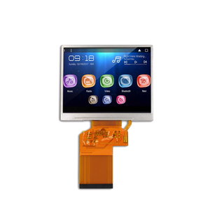 3.5インチTFT LCDディスプレイRGBインターフェース付き320x240解像度54pin-LCDモジュール - Product Image 1