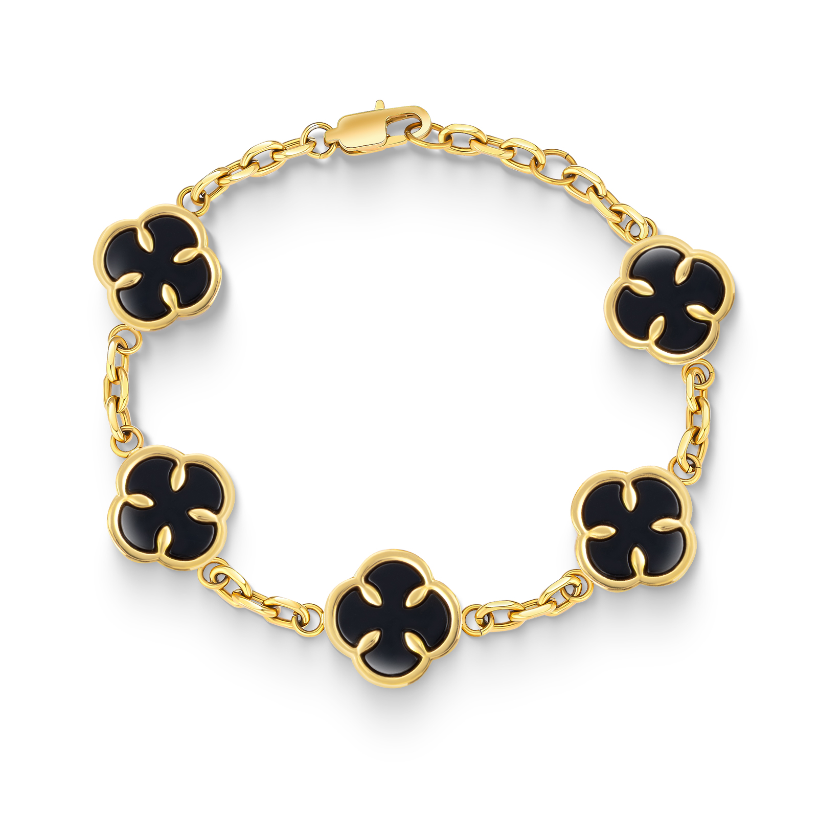 Gold-Black Onyx