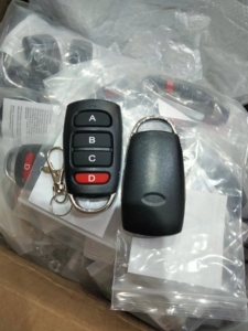 433 MHz RF telecomando 4 canali clonazione duplicatore di un controllo elettrico della porta del Garage di apprendimento A distanza