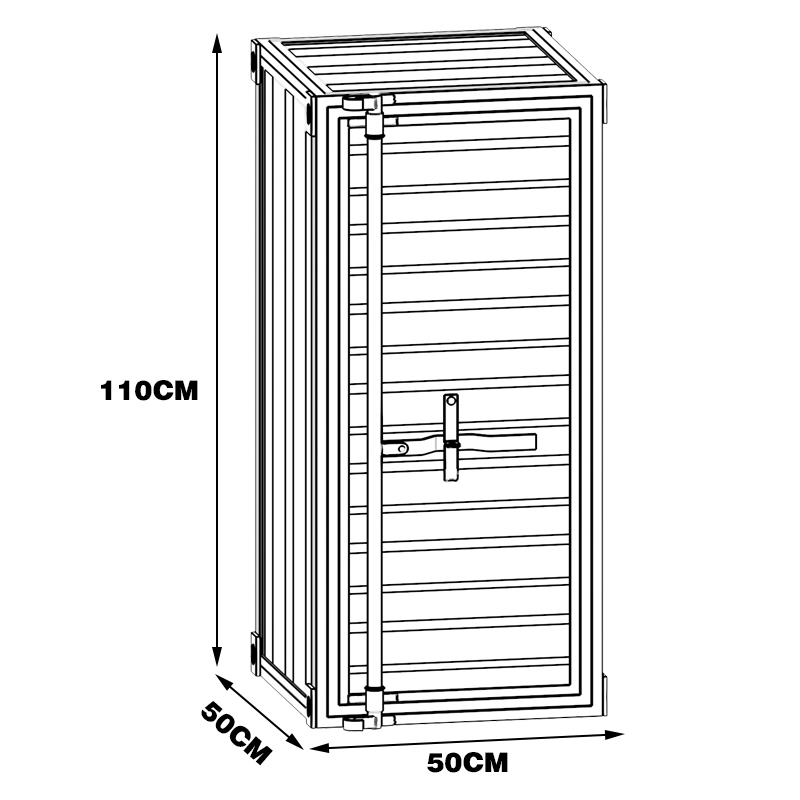 Gabinete de almacenamiento 50*50*110CM