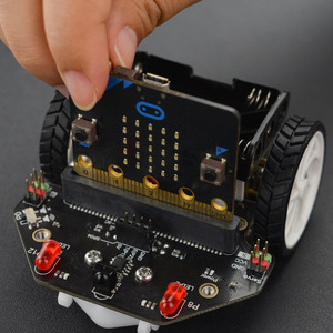 Aismartlink 4,0 Programación Coche inteligente micro: Bit Robot Educativo programación gráfica compatible con Mind + - Product Image 2