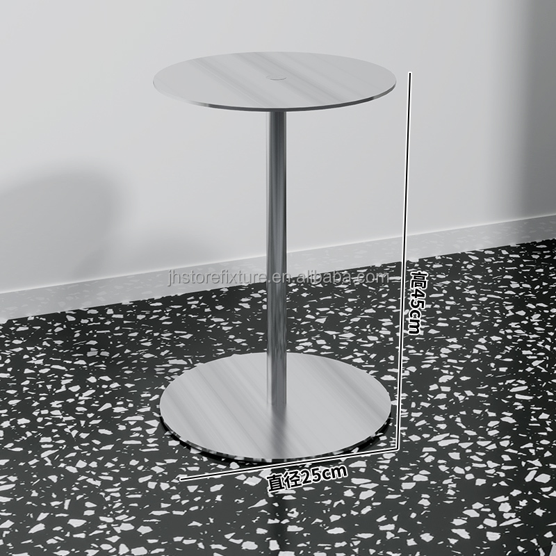 Argent mat D25 * H45CM