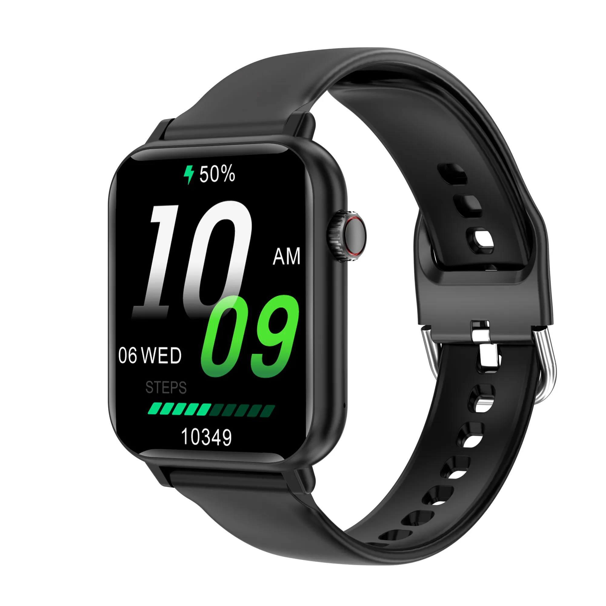 2024 Novo A60pro Android Smartwatch Square 1,96 polegadas Tela colorida Talk Smart Wearables IP67 À prova d'água Categoria Relógios inteligentes