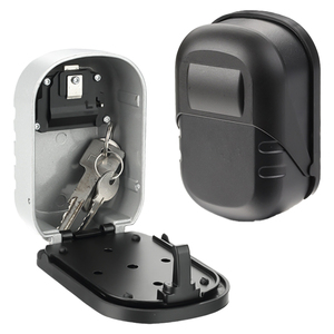 Waterproof and Weatherproof Outdoor Wall <strong>Mount</strong> Key Lock Box <strong>Hide</strong> a Key Safe Lockbox Car Key Safe - Product Image 1
