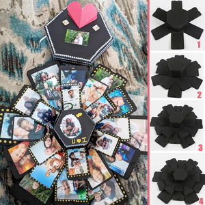 กล่องปริศนาระเบิด,สมุดภาพอัลบั้มรูป DIY,กล่องปริศนา - Product Image 5