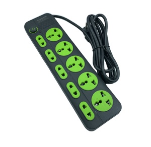 New Style Sell Well <strong>3</strong>-5way with Usb Plug Power Cord 2m <strong>Multi</strong>-<strong>functional</strong> <strong>Socket</strong> Meters Can Be Customized - Product Image 3