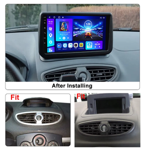 Renault Clio için 3 III 2005-2014 araba radyo 4G WIFI navigasyon GPS Android oto Carplay Stereo Android 10 DVD OYNATICI - Product Image 2