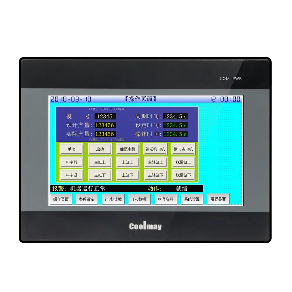 A basso costo plc controllore programmabile hmi integrato display a colori home automation