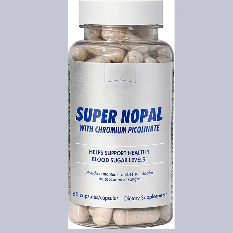 Toptan Santo Remedio süper Nopal, sağlıklı kan şekeri seviyeleri kapsül takviyesi korumaya yardımcı olur