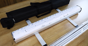 Ngoài trời cuộn biểu ngữ hiển thị giá pullups con lăn có thể thu vào biểu ngữ đứng - Product Image 3