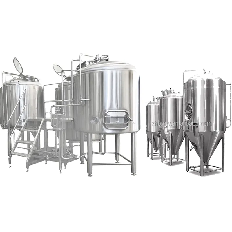 Fermentatore di birra per birra fatta in casa 1000L per attrezzature per la produzione di birra