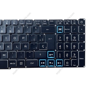 Новая Клавиатура для ноутбука SP для Acer Predator Helios 300 PH315-52-75R0 PH315-52 PH315-52-73DU PH317-53 с полной красочной подсветкой RGB - Product Image 5