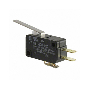 Switches Supplier BOM List Service <strong>V7</strong>-<strong>1B17D8</strong>-122 On-Mom <strong>V7</strong> Limit Switch SPDT Chassis Mount V71B17D8122 Quick Connect 4.7mm - Product Image 1