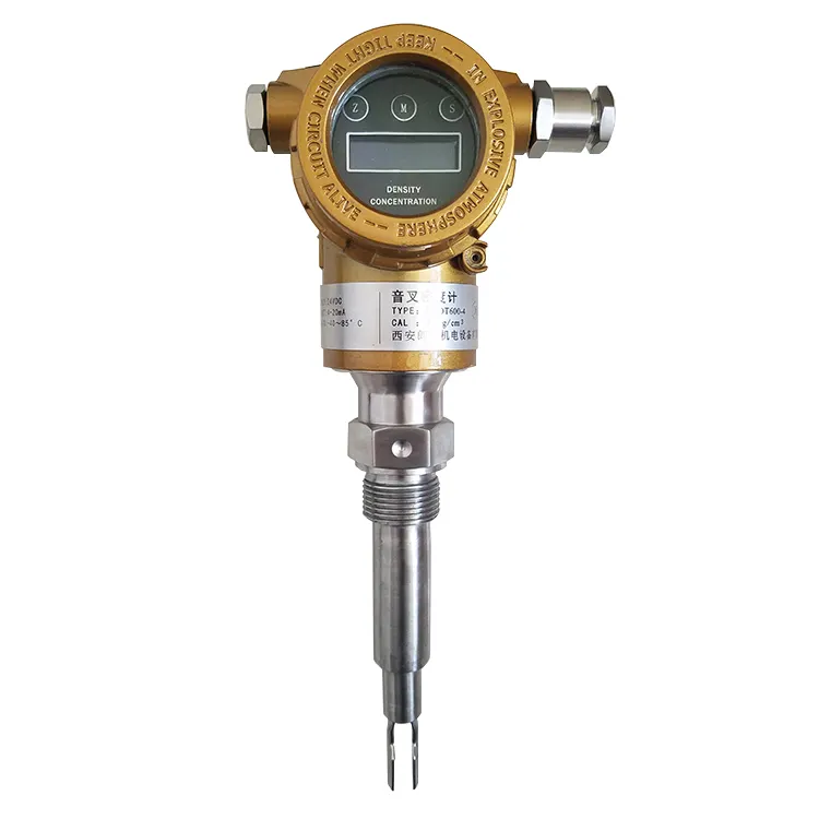 Digital hidrómetro Medidor de densidad de combustible Industrial Tuning Fork densímetro para líquidos