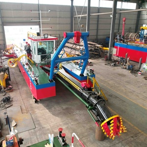 Máquina dragadora de succión con cortador de dragado de arena de Río hecha en China/tubería de HDPE/mangueras flotantes/disponible para la venta - Product Image 3