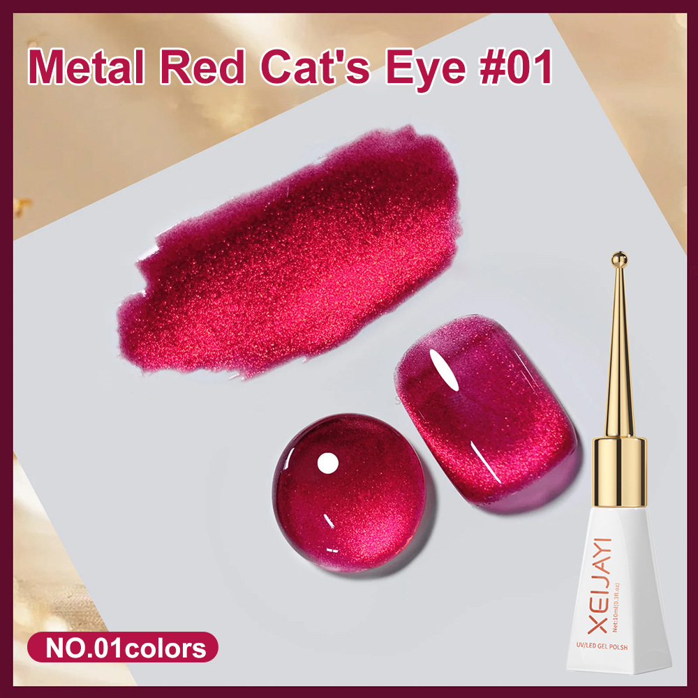 Scepter bottle metal red cats eye 01