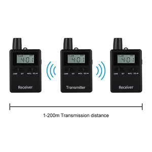 רדיו מקוון מיני משדר ומקלט אלחוטי דיגיטלי FM סטריאו רדיו