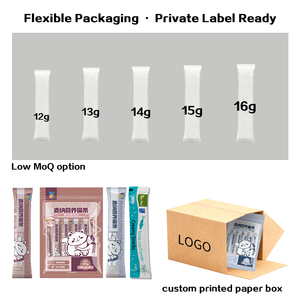 Échantillon gratuit de friandises pour chats, nutrition biologique naturelle, protéines élevées, poulet, thon, saumon, caviar, fournitures pour animaux de compagnie, bandes pour chats - Product Image 2